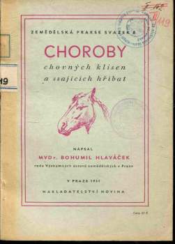 Choroby chovných klisen a ssajících hříbat