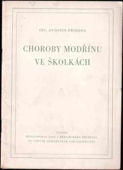 Antonín Příhoda: Choroby modřínu ve školkách