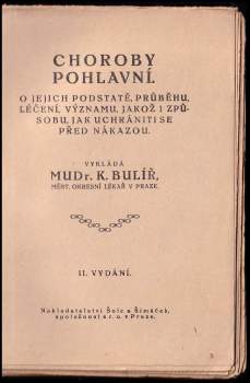 Karel Bulíř: Choroby pohlavní