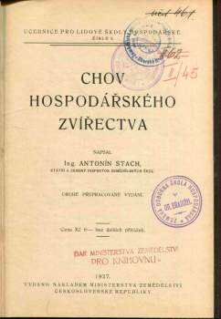 Chov hospodářského zvířectva