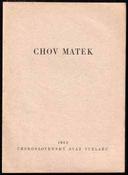 Chov matek