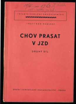 Chov prasat v JZD