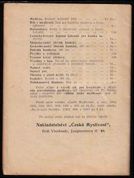 František Štětka: Chov všestranných ohařů loveckých v zrcadle nauky o chovu zvířat