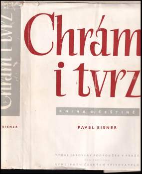 Pavel Eisner: Chrám i tvrz
