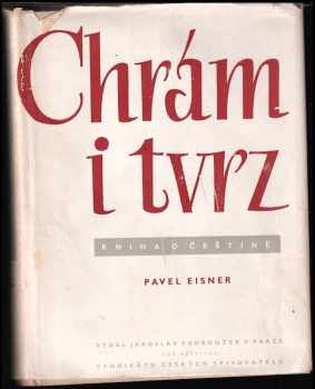 Pavel Eisner: Chrám i tvrz