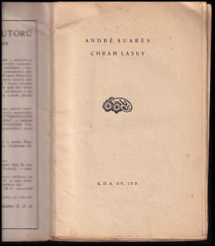 André Suarés: Chrám lásky