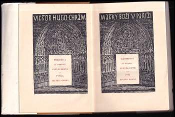 Victor Hugo: Chrám Matky Boží v Paříži 1 - 2 - KOMPLET
