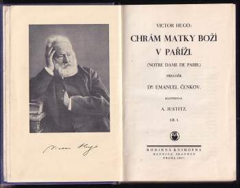 Victor Hugo: Chrám Matky Boží v Paříži