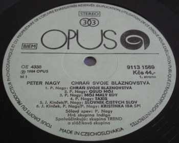 Peter Nagy: Chráň Svoje Bláznovstvá