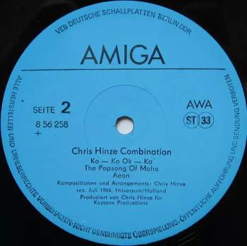 The Chris Hinze Combination: Chris Hinze Combination