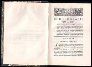 Michael Psellos: Chronografie