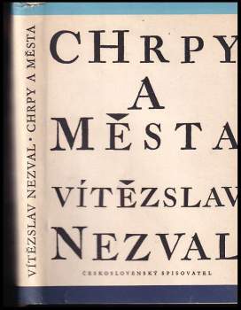 Vítězslav Nezval: Chrpy a města