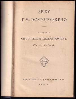 Fedor Michajlovič Dostojevskij: Chudí lidé a drobné povídky