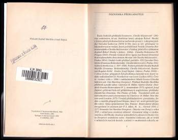 Desiderius Erasmus Rotterdamský: Chvála bláznivosti
