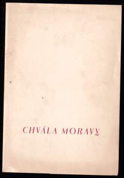 Zdeněk Šmíd: Chvála Moravy