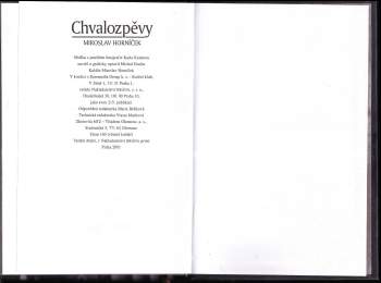 Miroslav Horníček: Chvalozpěvy