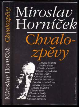 Miroslav Horníček: Chvalozpěvy