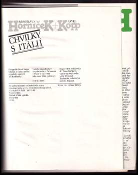 Miroslav Horníček: Chvilky s Itálií