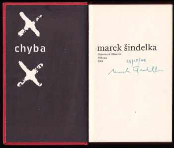 Marek Šindelka: Chyba