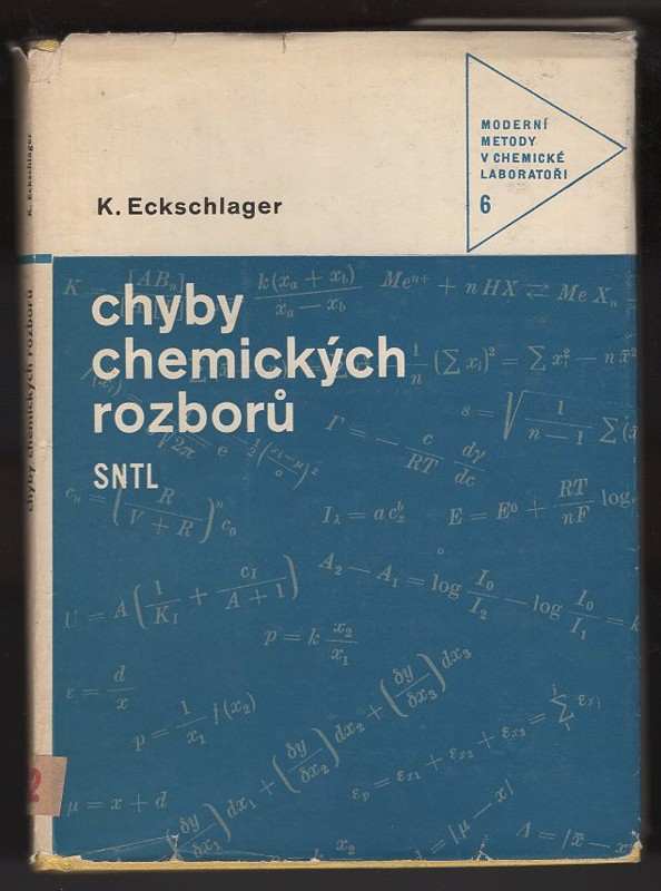 Karel Eckschlager: Chyby chemických rozborů
