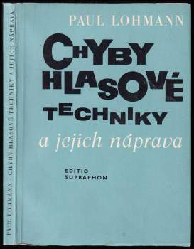 Chyby hlasové techniky a jejich náprava