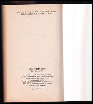 James Hadley Chase: Chytrému napověz