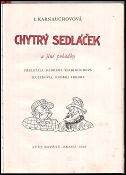 Irina Valer'janovna Karnauchova: Chytrý sedláček a jiné pohádky