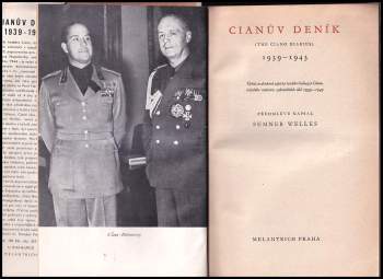Galeazzo Ciano: Cianův deník