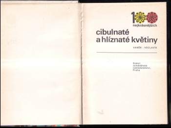 Jiří Václavík: Cibulnaté a hlíznaté květiny