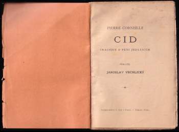 Pierre Corneille: Cid
