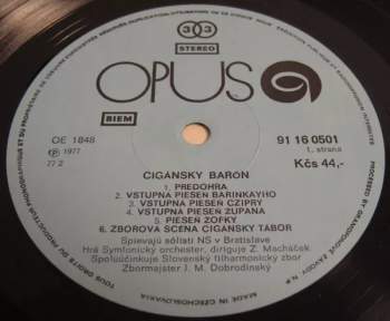 Johann Strauss Jr.: Cigánsky Barón