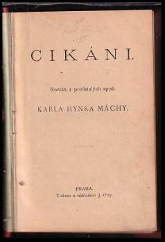 Prosper Merimee: Dvě novelly od Prospera Mériméa