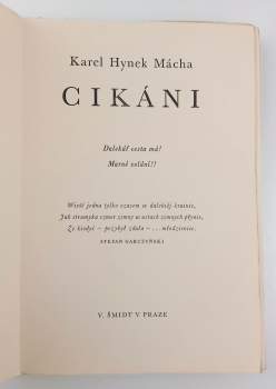 Karel Hynek Mácha: Cikáni