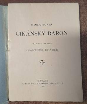 Mór Jókai: Cikánský baron
