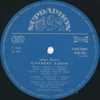Johann Strauss Jr.: Cikánský Baron - Scény Z Operety (90 2)