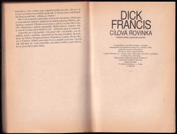 Dick Francis: Cílová rovinka