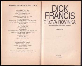 Dick Francis: Cílová rovinka