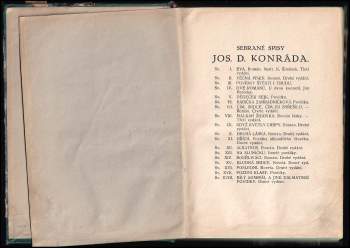 Josef Deograt Konrád: Čím, srdce, čím jsi zhřešilo -