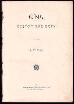 Enrique Stanko Vráz: Čína