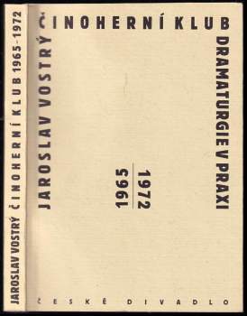 Činoherní klub 1965-1972