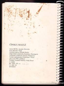 Jaroslav Hovorka: Čínská masáž
