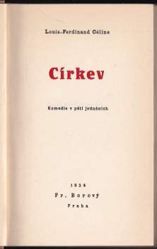 Louis Ferdinand Céline: Církev