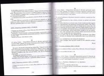 Edvard Beneš: Cirkulární telegramy 1920-1935