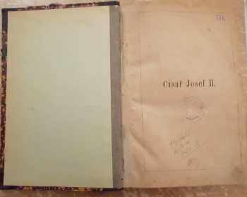 Eduard Schmidt-Weissenfels: Císař Josef II