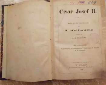 Eduard Schmidt-Weissenfels: Císař Josef II