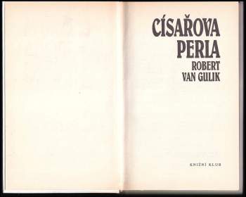 Robert van Gulik: Císařova perla