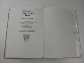 Jana Kepartová: Císařové antického Říma