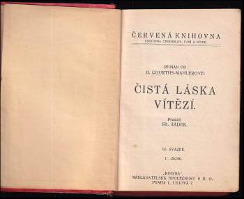 Hedwig Courths-Mahler: Čistá láska vítězí