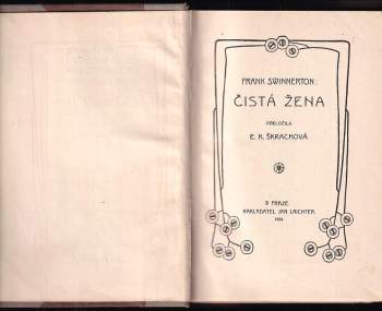 Frank Swinnerton: Čistá žena