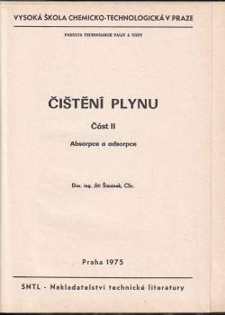 Jiří Šimánek: Čištění plynu